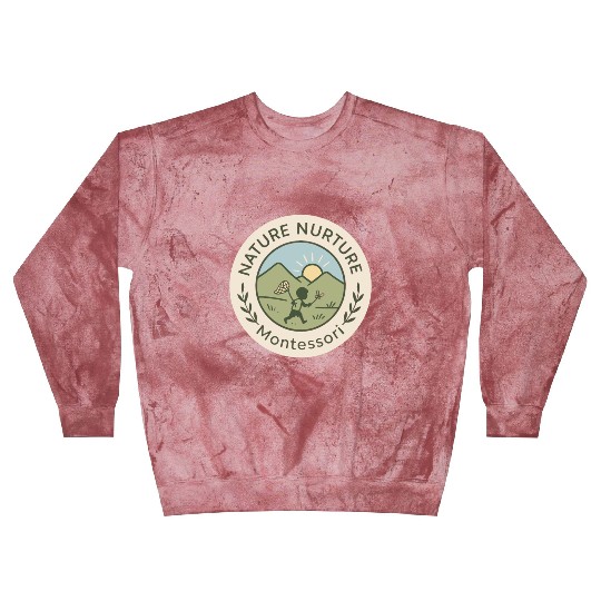 Montessori Mom Life Calm Learning Child Blast Sweatshirts