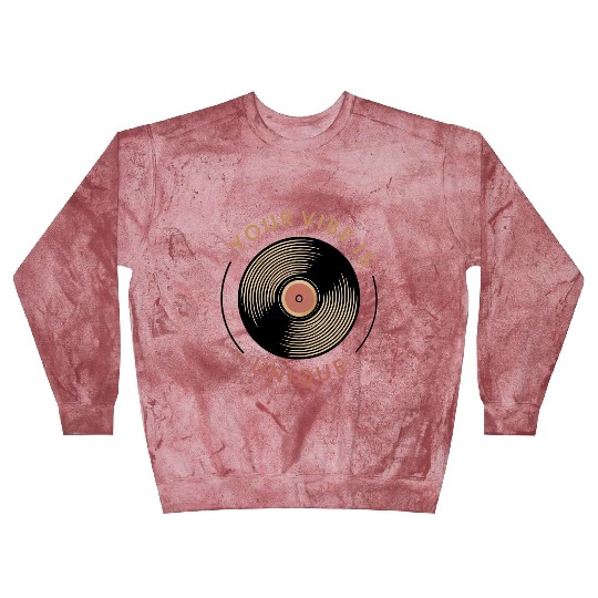 Your Vibe Is Unique LP Vinyl retro 70s Blast Sweatshirts