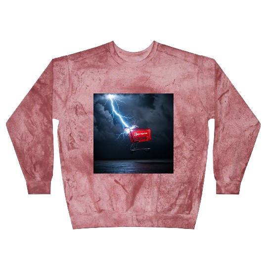 Electric Storm Art Blast Sweatshirts