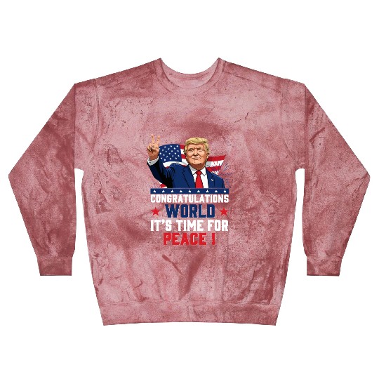 Congratulations world, It's time for peace! Blast Sweatshirts