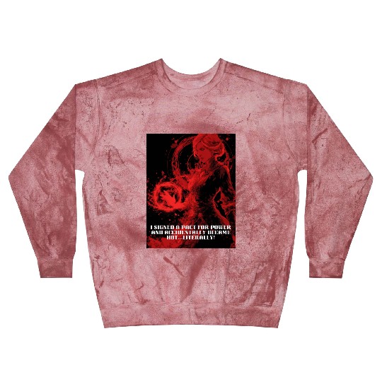 Female Warlock Blast Sweatshirts