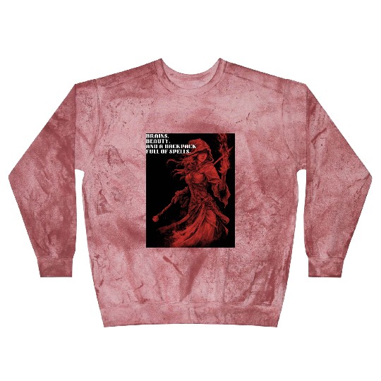 Female Wizard Blast Sweatshirts