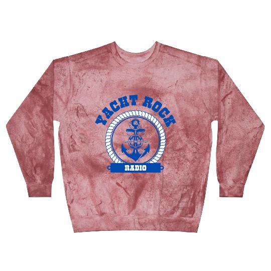 YACHT ROCK - BLUE LETTERS Blast Sweatshirts