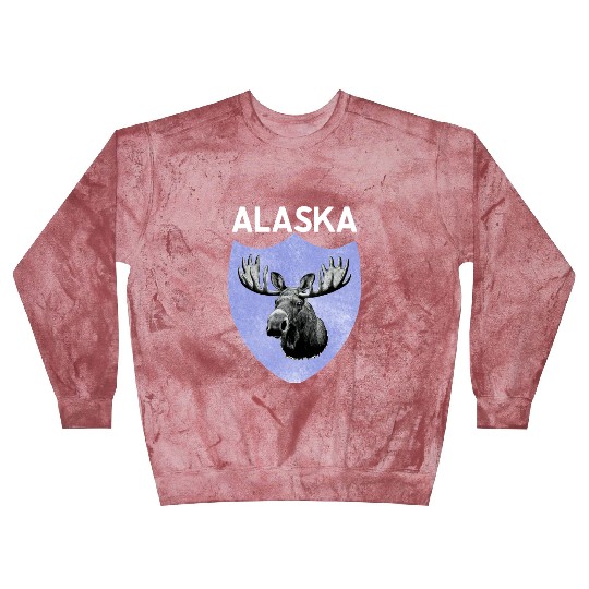 moose alaska nature lover Blast Sweatshirts
