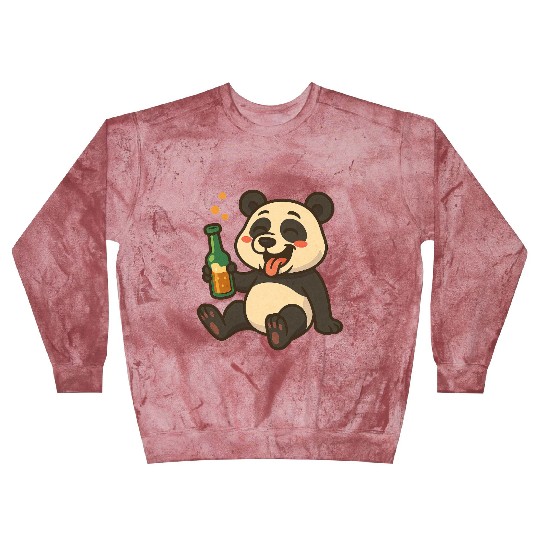 Drunk Party Panda Blast Sweatshirts