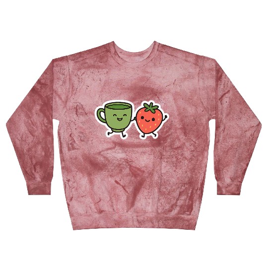 Matcha & Berry Besties Blast Sweatshirts