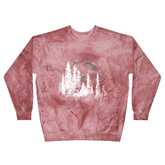 Forest Moon – Lunar Light in the Wilderness Blast Sweatshirts