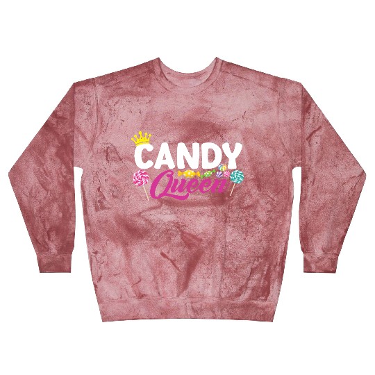Funny Candy Queen Lollipop Lover Design 01 Blast Sweatshirts