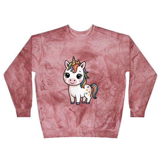 Believe in Magic – Cute Rainbow Unicorn Fantasy Blast Sweatshirts