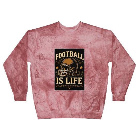 football is life Blast Sweatshirts