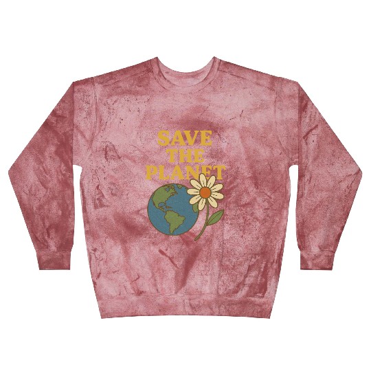 Save The Planet Blast Sweatshirts