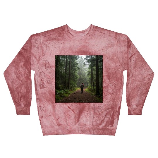 Enchanted Forest Nature Scene Blast Sweatshirts