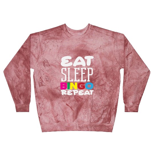 Bingo Player Eat Sleep Bingo Repeat Blast Sweatshirts