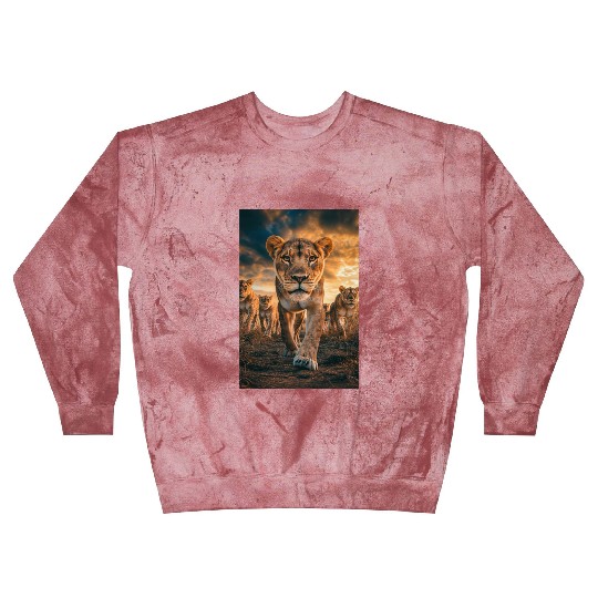 Fearless Lioness Leading the Pride Blast Sweatshirts