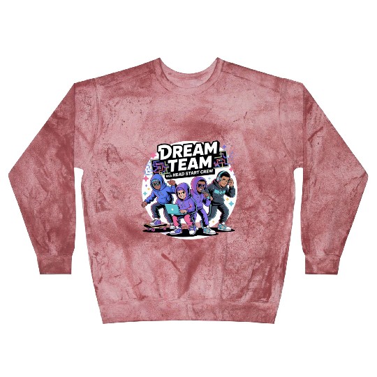 Dream Team Vibes: Head Start Crew Edition Blast Sweatshirts