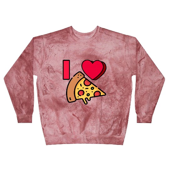 I LOVE PIZZA #1 Blast Sweatshirts