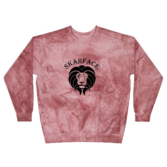 Scarface the Lion – The Battle-Hardened King Blast Sweatshirts