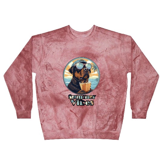Summer Vibes Dog – Cool Beach Mood Blast Sweatshirts