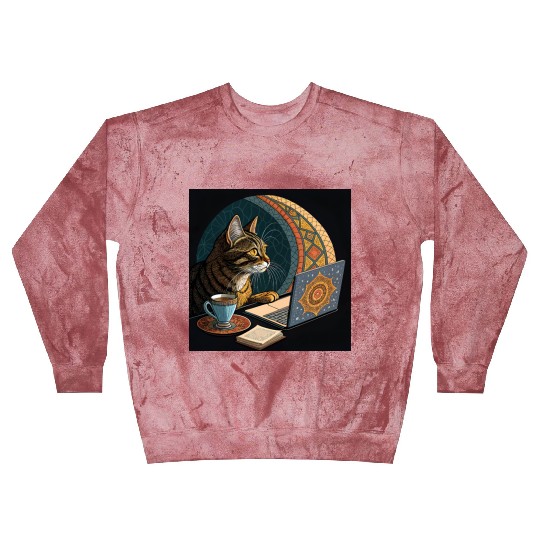 I are programmer - cool hacker cat- islamic mood Blast Sweatshirts