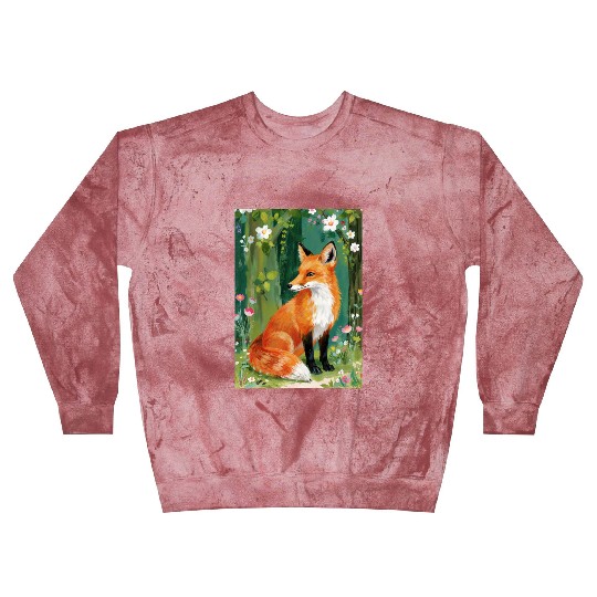Red Fox Blast Sweatshirts