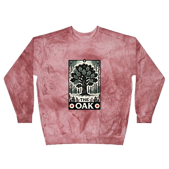 The Oak Tree Tarot Card Blast Sweatshirts