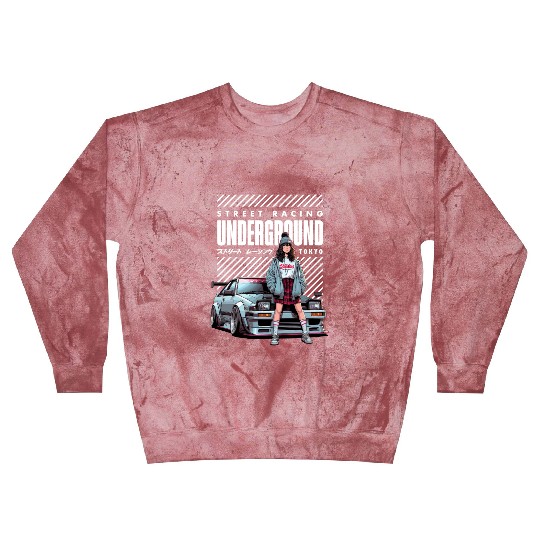 Japanese Underground Street Racing - JDM Car Blast Sweatshirts