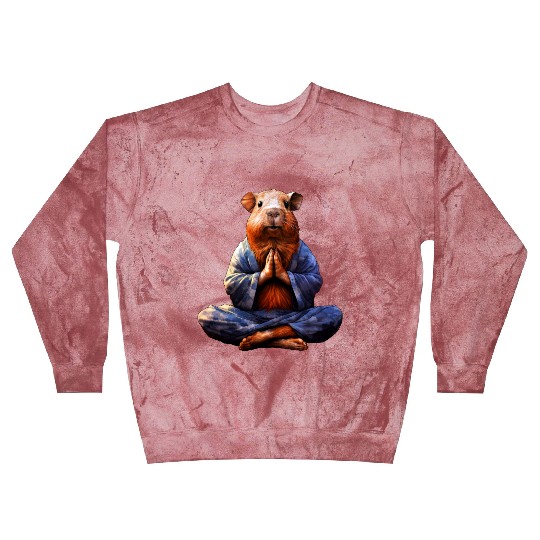 Yoga guinea pig Blast Sweatshirts