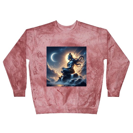 Celestial Meditation Oracle Design Blast Sweatshirts