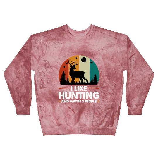 Funny Deer Hunting Blast Sweatshirts