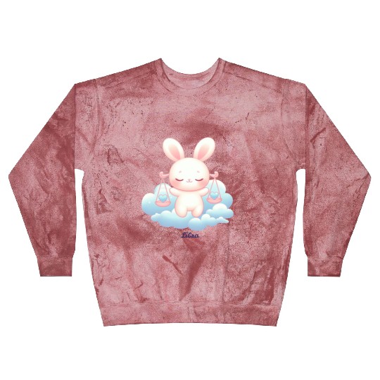 Sweet Bunny Libra Illustration Blast Sweatshirts