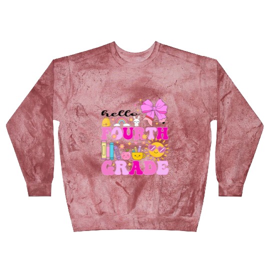 Hello Fourth Grade, Preppy Back to School Blast Sweatshirts