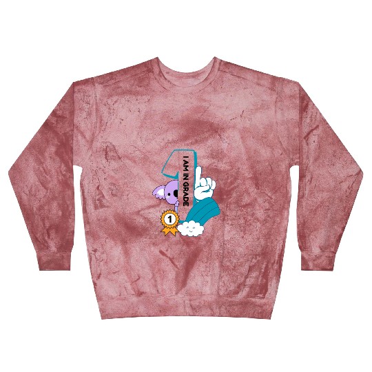 Cute Koala First Grade Blast Sweatshirts I am in 1st Grade Bac