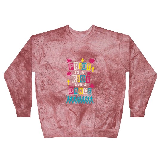 Queer Pride Queer Joy LGBTQ+ Affirmation Trans Blast Sweatshirts