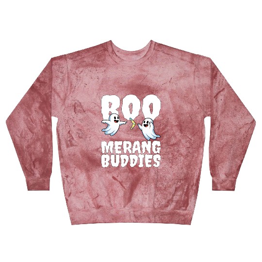 BOO-MERANG BUDDIES - GHOST HALLOWEEN Blast Sweatshirts