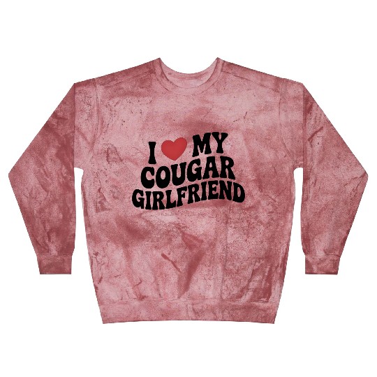 Love for My Cougars Girl Friend Blast Sweatshirts