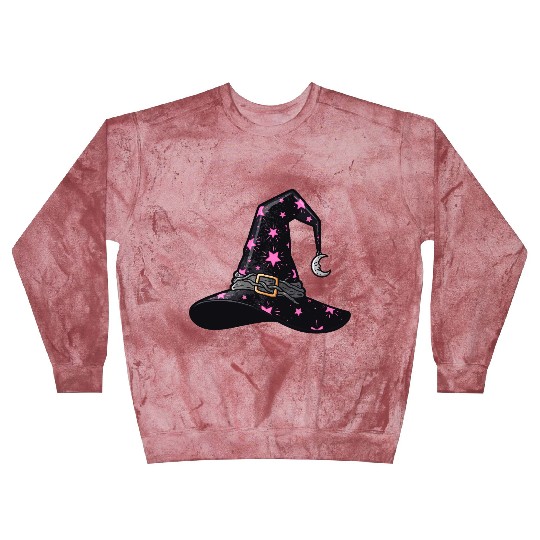 Starry Witch Hat with Moon Charm Blast Sweatshirts