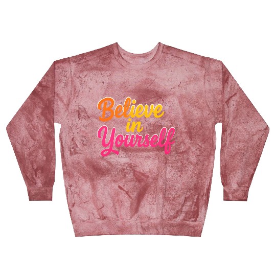 Inspirational Quote Typography Design Blast Sweatshirts