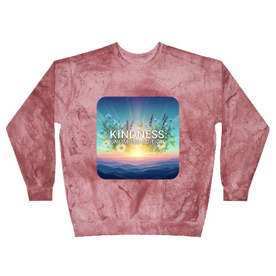Sunrise Blooms of Kindness  Blast Sweatshirts