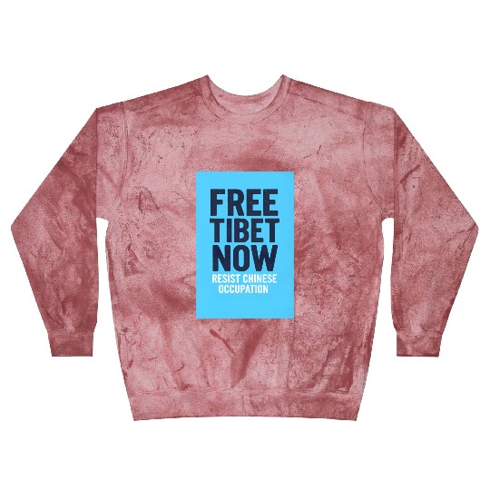 FREE TIBET NOW! Resist chinese occupation Blast Sweatshirts