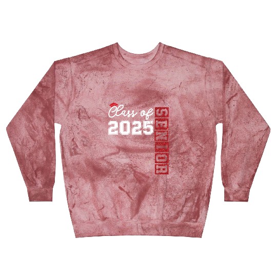 Class Of 2025 Senior Glitter Blast Sweatshirts