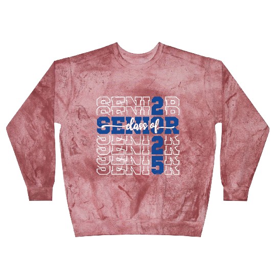 Class Of 2025 Senior 2025 Back To School 2025 Blast Sweatshirts