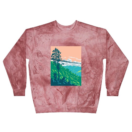 Great Smoky Mountains National Park in Gatlinburg  Blast Sweatshirts