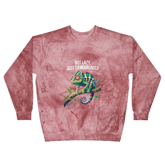 Camouflaged Chameleon Pride Blast Sweatshirts