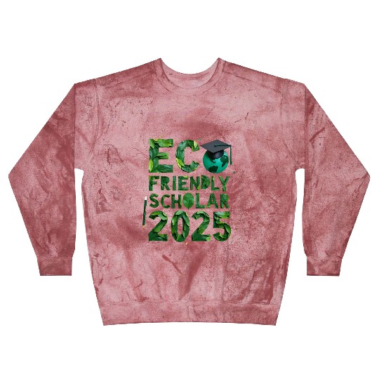 Eco Friendly Scholar 2025 Earth Design Blast Sweatshirts
