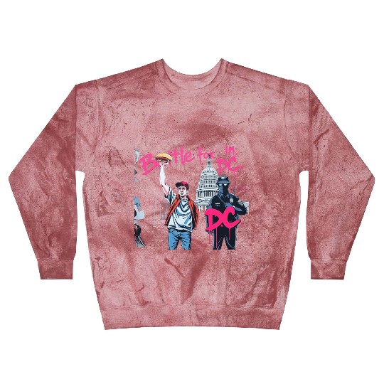 Free DC Sandwich Guy Banksy Style Street Art Blast Sweatshirts