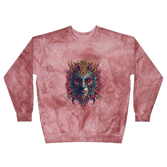 Mystical Forest Spirit Mandala Art Blast Sweatshirts