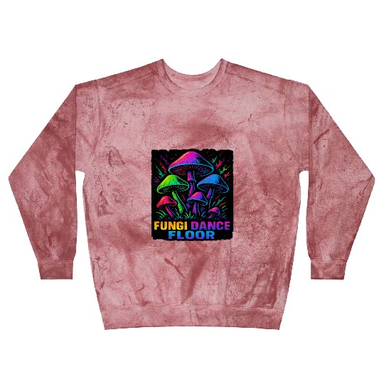 Trippy Mushroom EDM Rave Psychedelic Festival Blast Sweatshirts