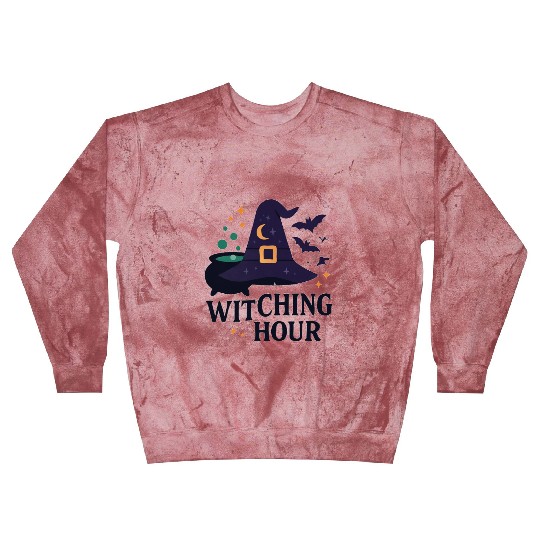 Witching Hour Night Scene Design Blast Sweatshirts