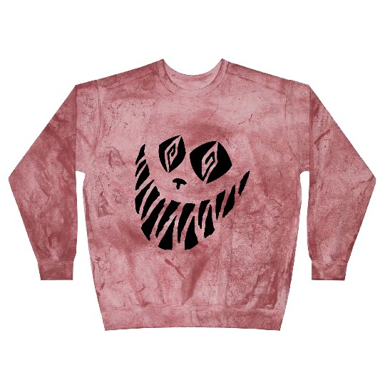 Crazy Cheshire Cat Face Blast Sweatshirts