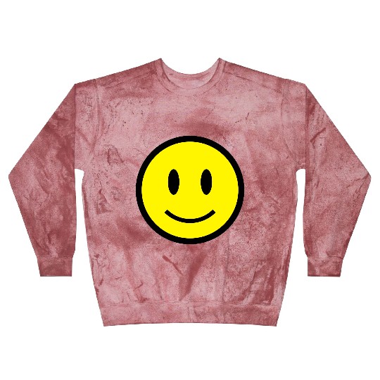 Smiley Face Icon 2c Blast Sweatshirts